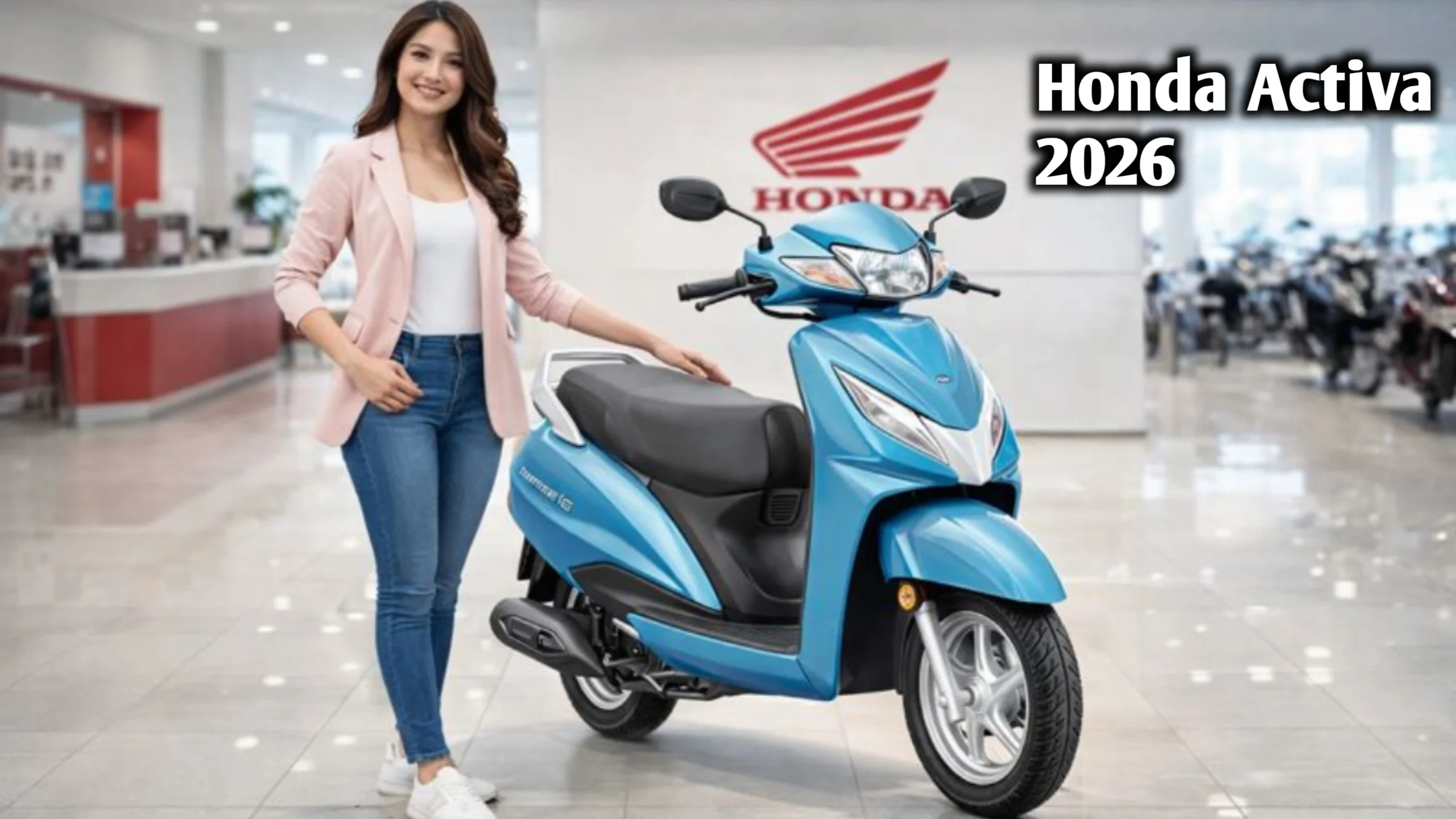 70 kmpl के माइलेज और आकर्षक लुक के साथ लॉन्च हुई Honda Activa 2026 जाने कीमत