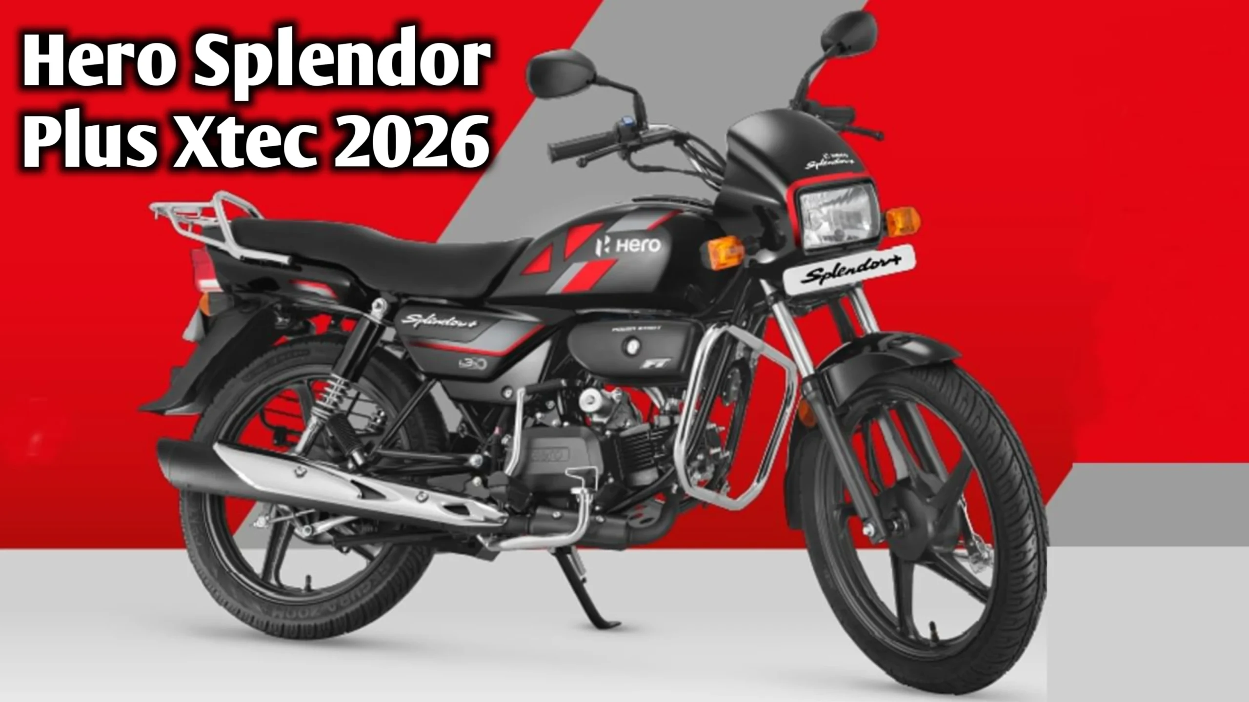 लो बजट वालों के लिए लांच किया Hero Splendor Plus Xtec bike 75 kmpl के माइलेज और आकर्षक लुक के साथ 