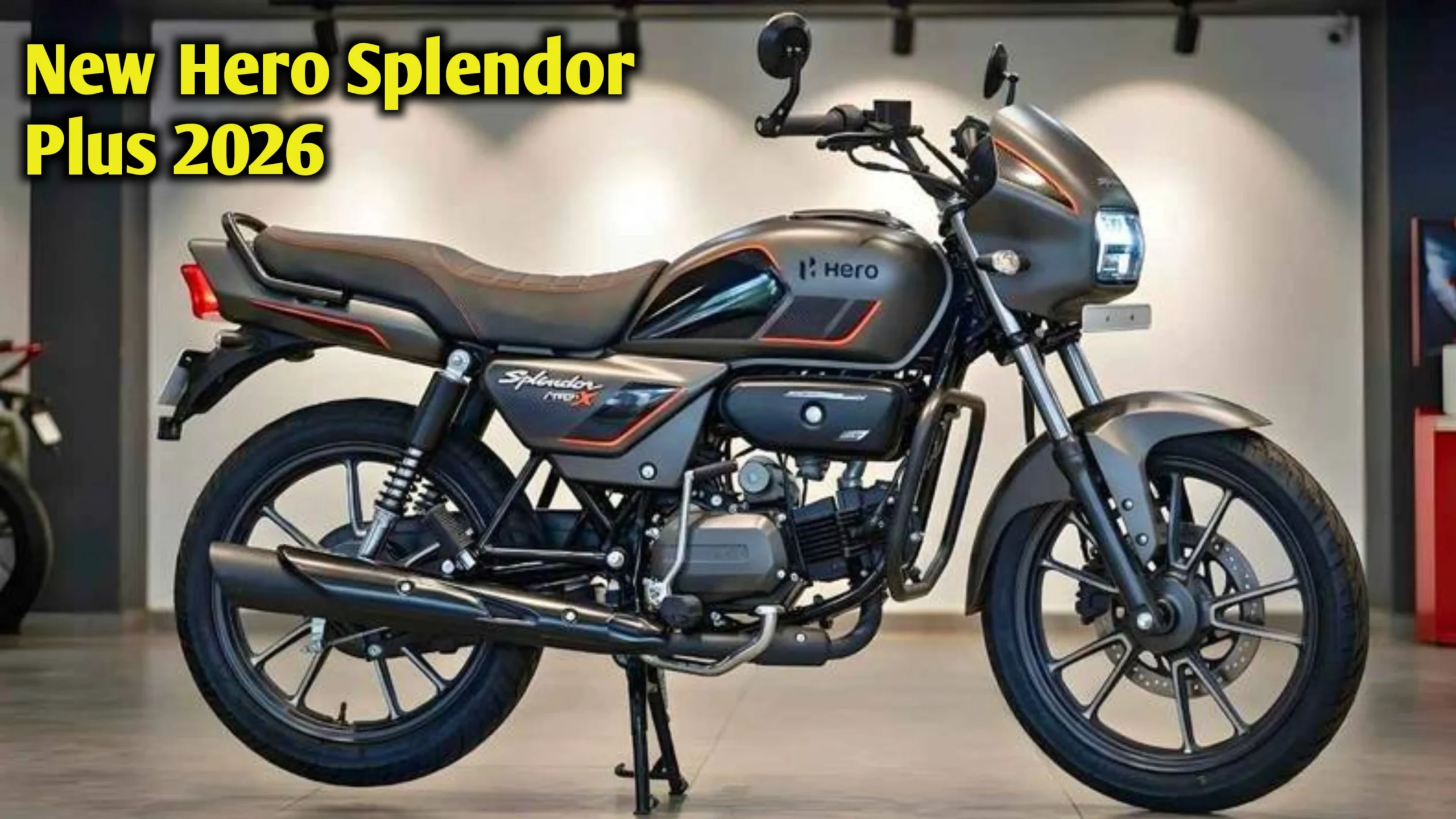 कम कीमत और प्रीमियम फीचर्स के साथ मार्केट में लॉन्च हुई New Hero Splendor Plus 2026 जाने EMI प्लेन और माइलेज 