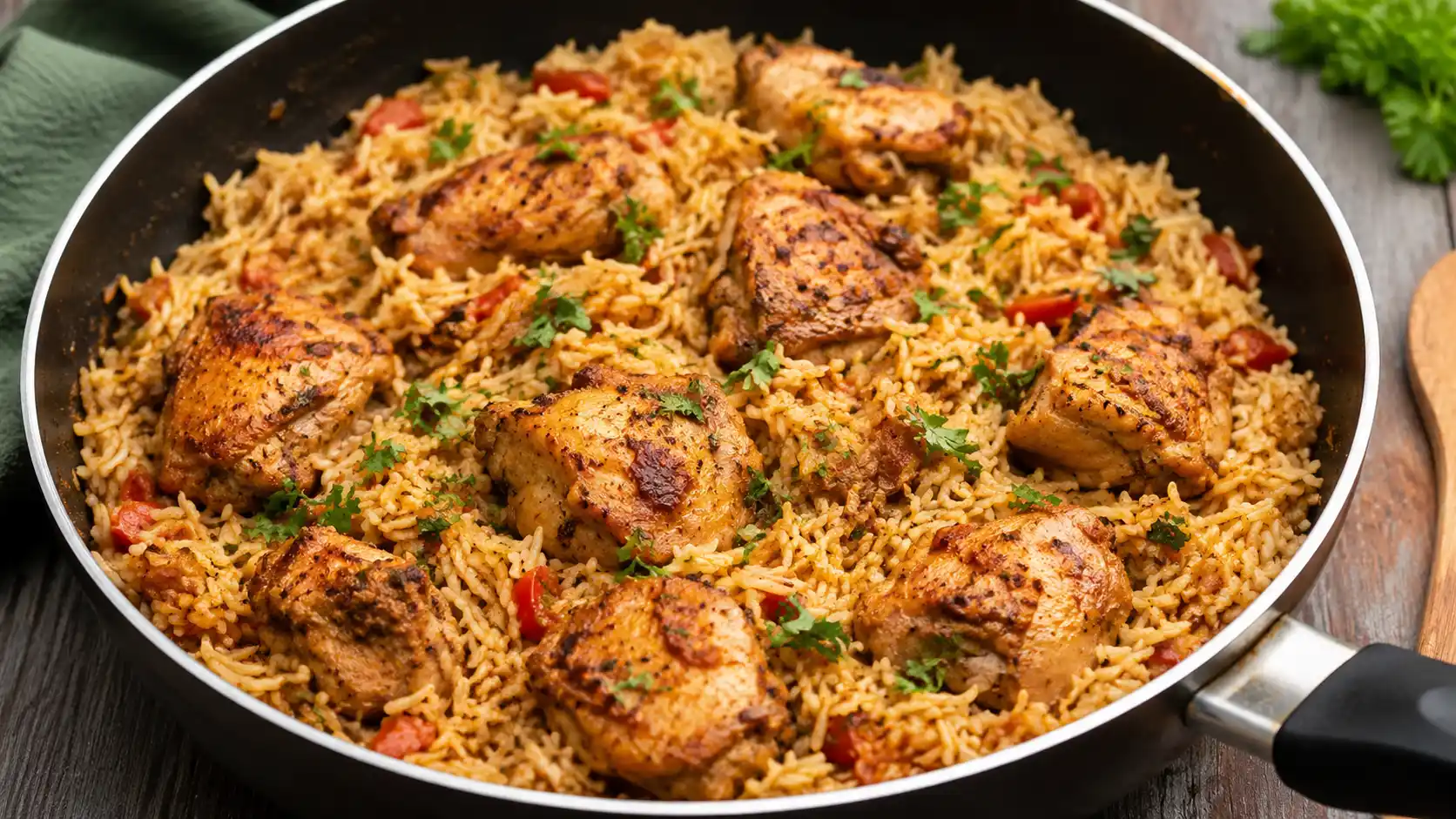 One-Pan Chicken & Rice Recipe: Make Restaurant-Style Chicken and Rice in Just One Pan